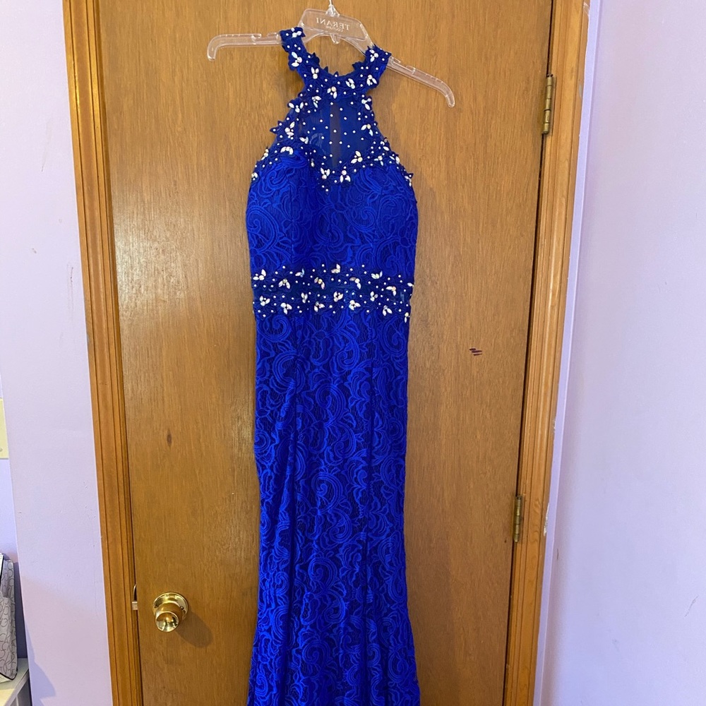 Royal blue gown/dress